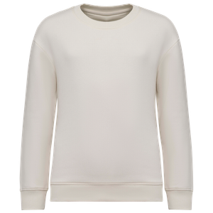 Eco-Friendly Kids' Oversize Round Neck Sweatshirt, miniatyr 2